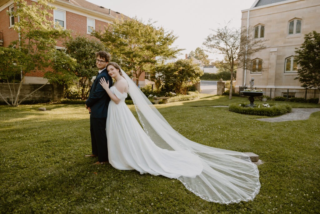 Rachel & Elliott's elegant wedding at the historic Winchester Opera House in Winchester, Kentucky, captured by Kentucky wedding photographer A Pair of Perry's Photography, featuring classic decor and romantic details.