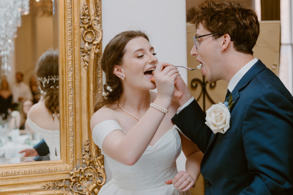 Rachel & Elliott's elegant wedding at the historic Winchester Opera House in Winchester, Kentucky, captured by Kentucky wedding photographer A Pair of Perry's Photography, featuring classic decor and romantic details.