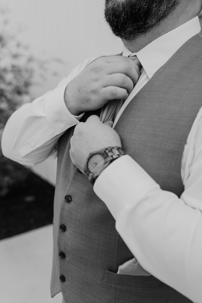 Allyson and Thomas' wedding at The Well at Cherry Well Farm in Winchester, KY, filled with personal touches, tacos, and a stormy but beautiful exit. Winchester Kentucky Wedding Photographer, A Pair of Perry's Photography