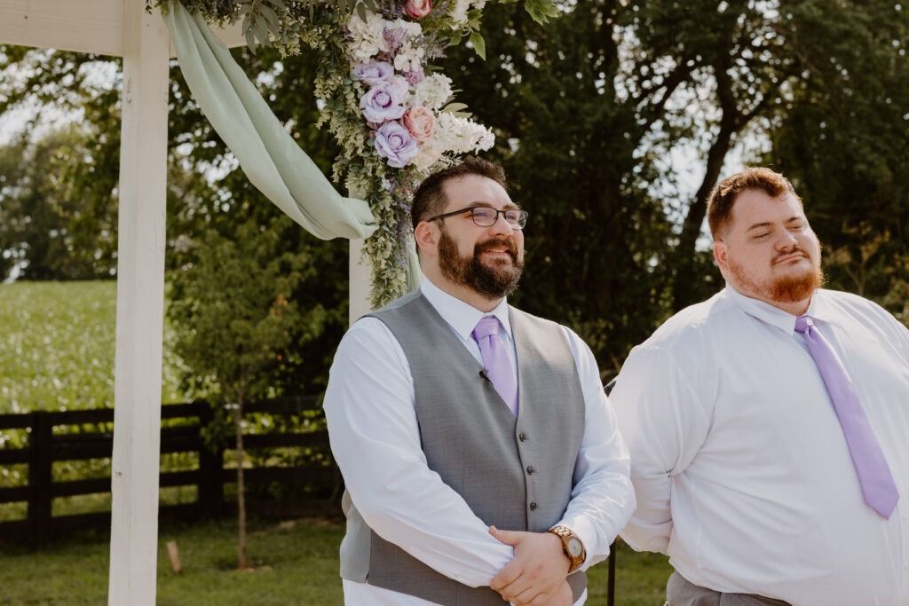 Allyson and Thomas' wedding at The Well at Cherry Well Farm in Winchester, KY, filled with personal touches, tacos, and a stormy but beautiful exit. Winchester Kentucky Wedding Photographer, A Pair of Perry's Photography