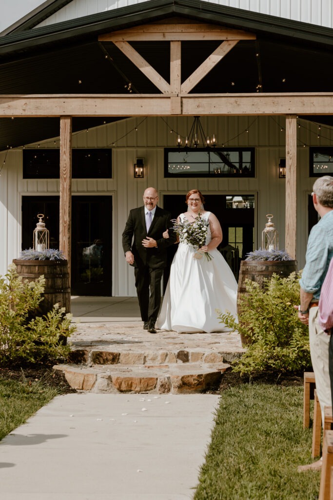 Allyson and Thomas' wedding at The Well at Cherry Well Farm in Winchester, KY, filled with personal touches, tacos, and a stormy but beautiful exit. Winchester Kentucky Wedding Photographer, A Pair of Perry's Photography