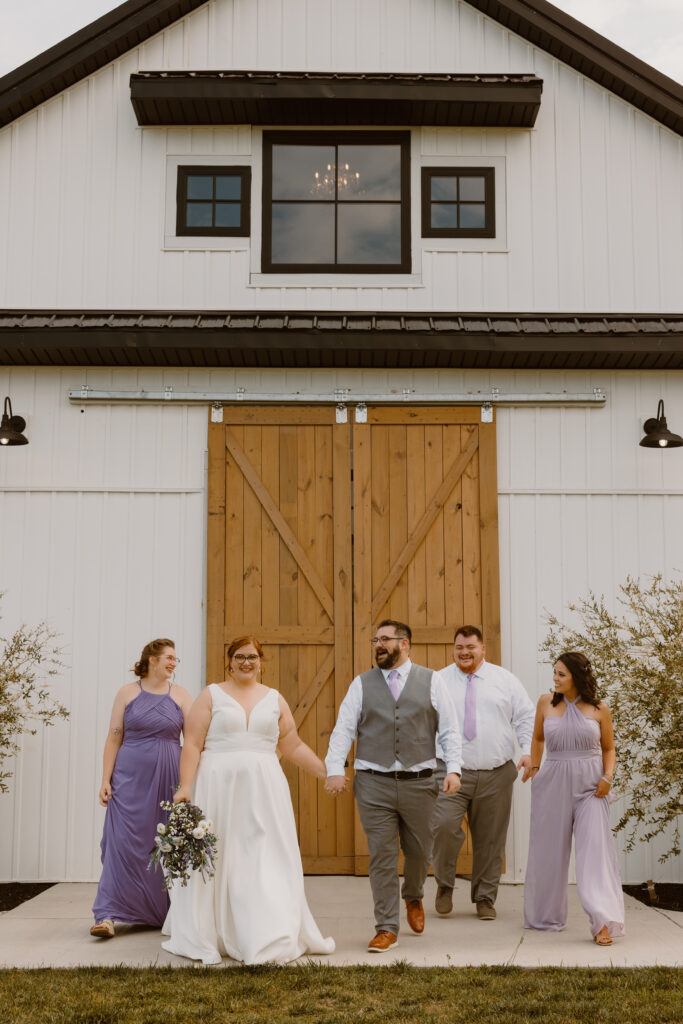 Allyson and Thomas' wedding at The Well at Cherry Well Farm in Winchester, KY, filled with personal touches, tacos, and a stormy but beautiful exit. Winchester Kentucky Wedding Photographer, A Pair of Perry's Photography