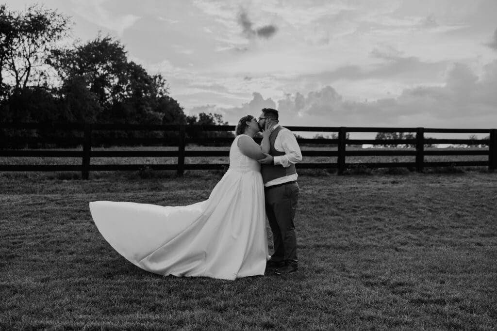 Allyson and Thomas' wedding at The Well at Cherry Well Farm in Winchester, KY, filled with personal touches, tacos, and a stormy but beautiful exit. Winchester Kentucky Wedding Photographer, A Pair of Perry's Photography