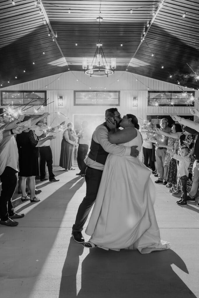 Allyson and Thomas' wedding at The Well at Cherry Well Farm in Winchester, KY, filled with personal touches, tacos, and a stormy but beautiful exit. Winchester Kentucky Wedding Photographer, A Pair of Perry's Photography