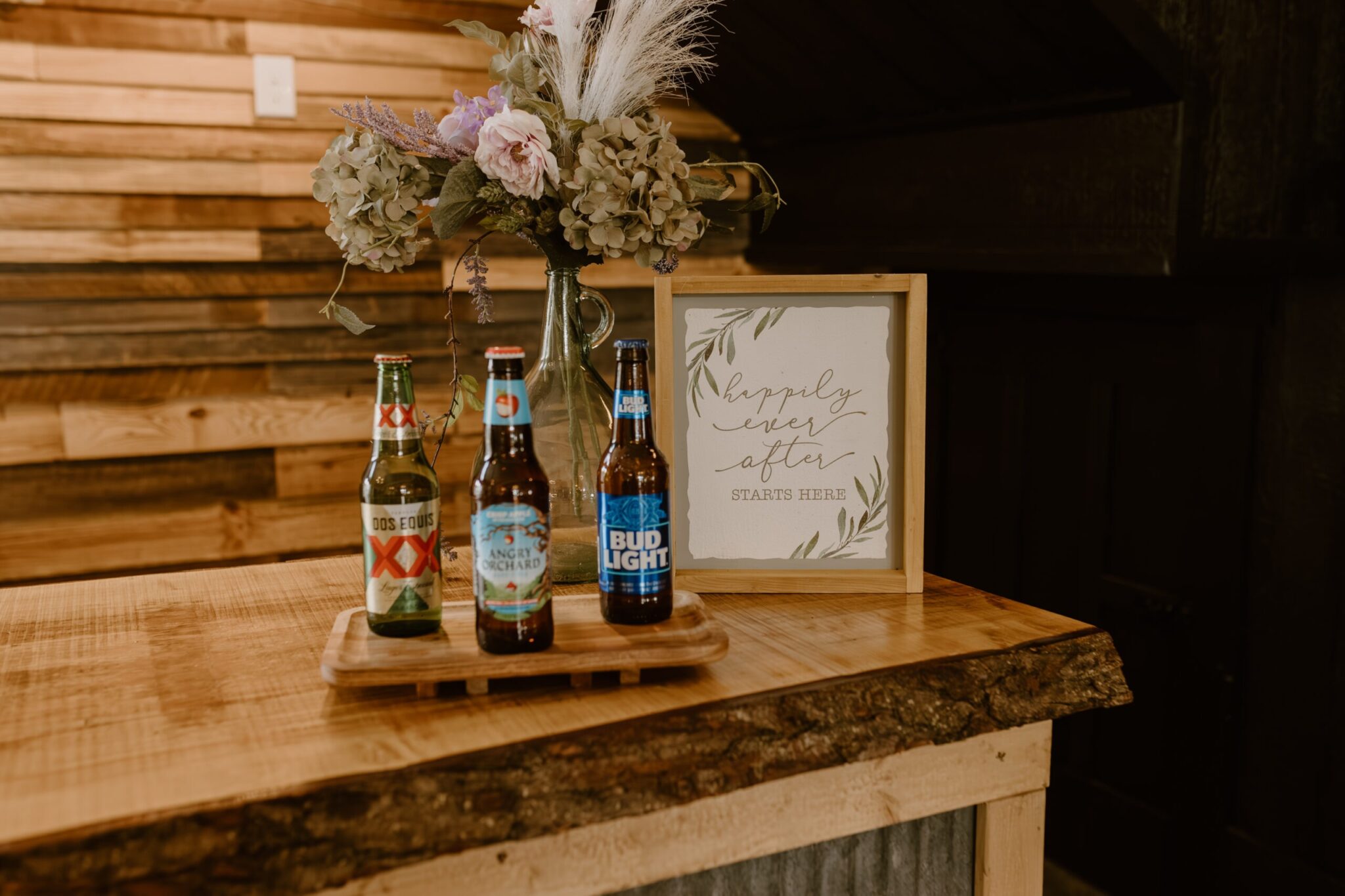 Allyson and Thomas' wedding at The Well at Cherry Well Farm in Winchester, KY, filled with personal touches, tacos, and a stormy but beautiful exit. Winchester Kentucky Wedding Photographer, A Pair of Perry's Photography