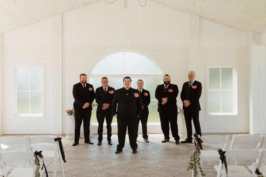 Wedding Photography at MeadowView Weddings & Events | Capturing Stunning Wedding Moments with Hot Pink, Bright Orange, and Black Accents at MeadowView Weddings & Events in Morehead, KY | Winchester KY Photographer & Kentucky Wedding Photographer