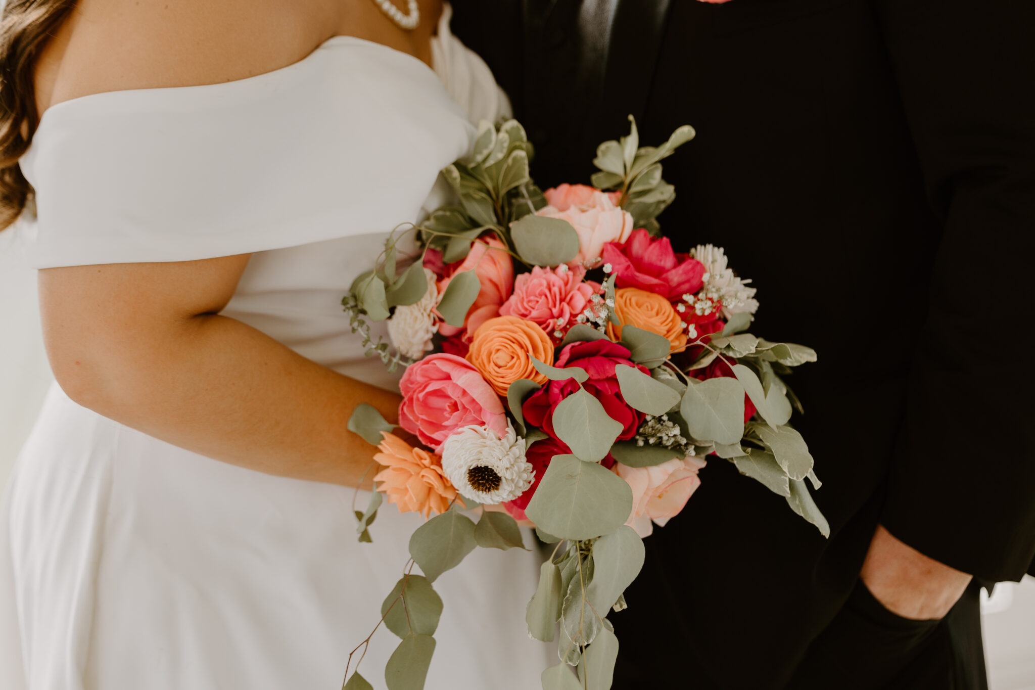 Wedding Photography at MeadowView Weddings & Events | Capturing Stunning Wedding Moments with Hot Pink, Bright Orange, and Black Accents at MeadowView Weddings & Events in Morehead, KY | Winchester KY Photographer & Kentucky Wedding Photographer