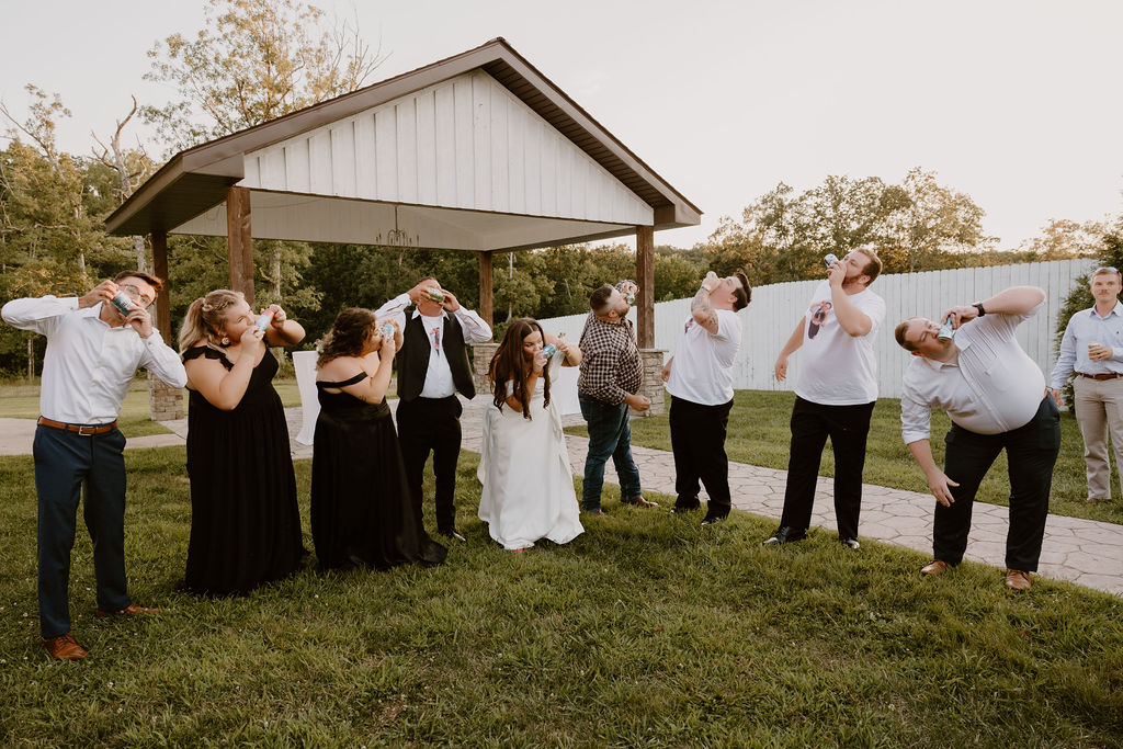 Wedding Photography at MeadowView Weddings & Events | Capturing Stunning Wedding Moments with Hot Pink, Bright Orange, and Black Accents at MeadowView Weddings & Events in Morehead, KY | Winchester KY Photographer & Kentucky Wedding Photographer