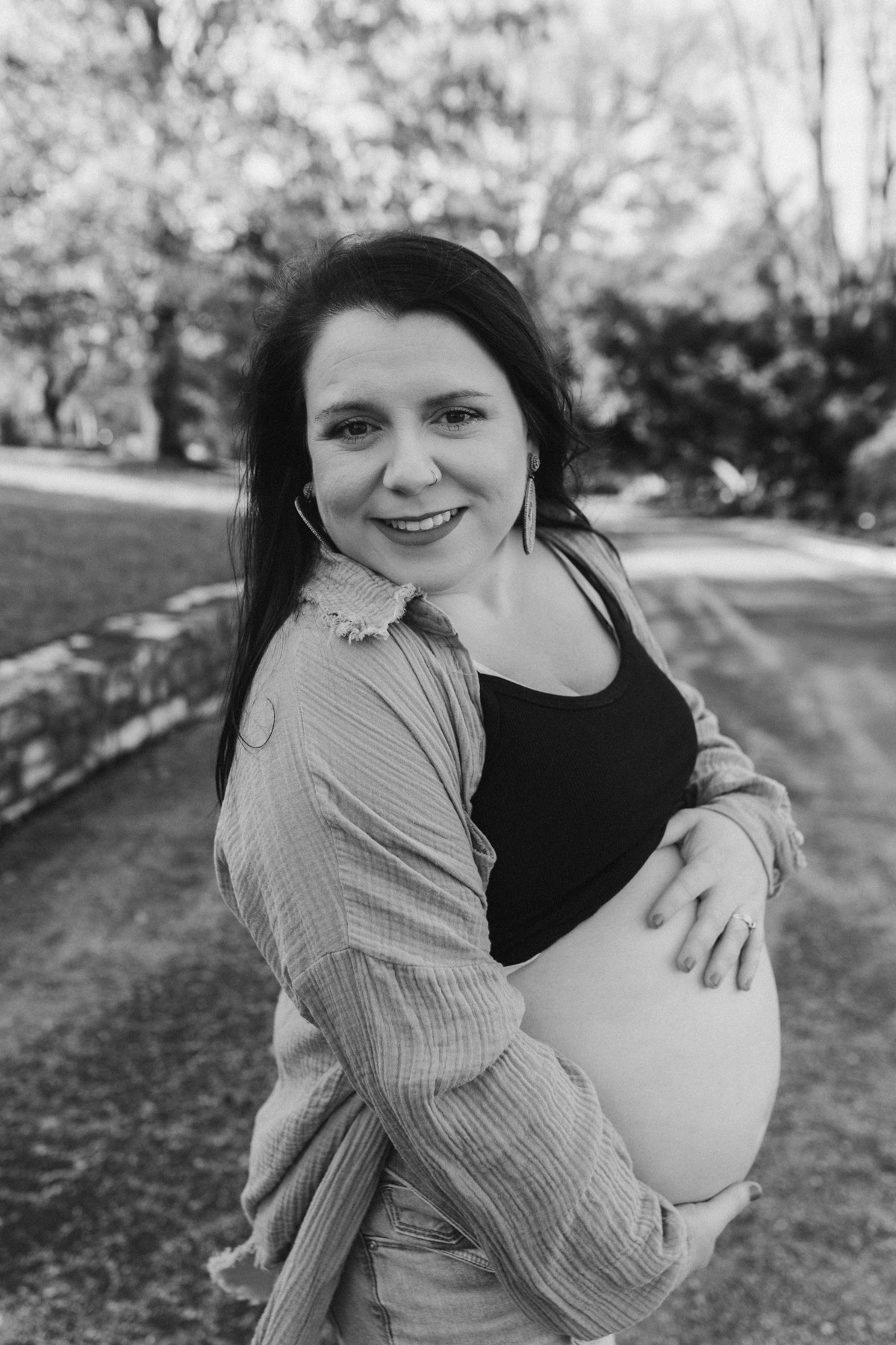 kentucky fall golden hour maternity session buffalo trace frankfort ky 18