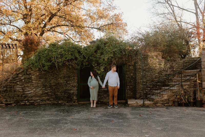 kentucky fall golden hour maternity session buffalo trace frankfort ky 93